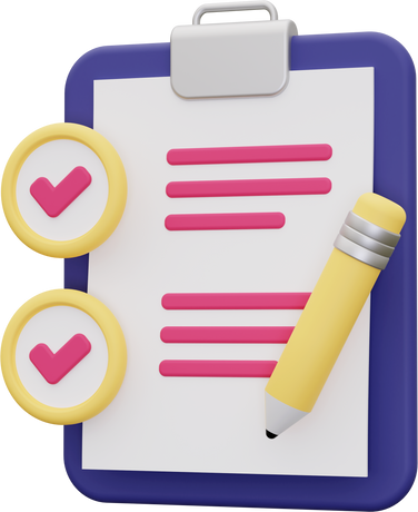 3d checklist